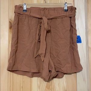 Paper bag shorts